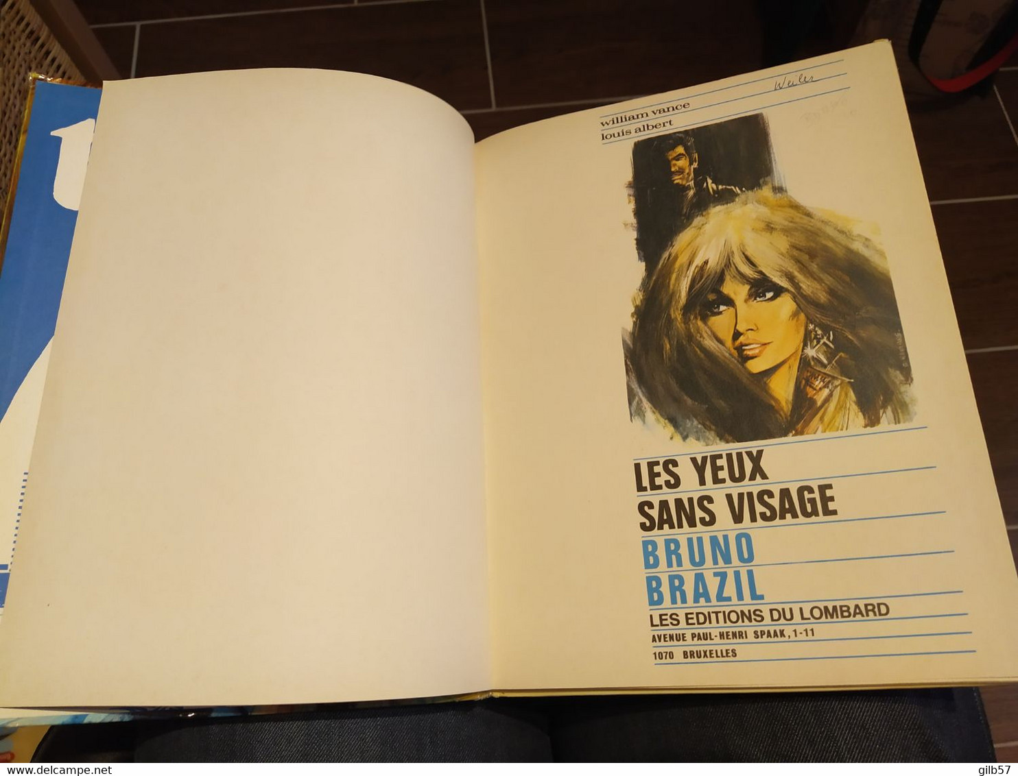 BRUNO BRAZIL, T3 "Les Yeux Sans Visage" EO - Bruno Brazil