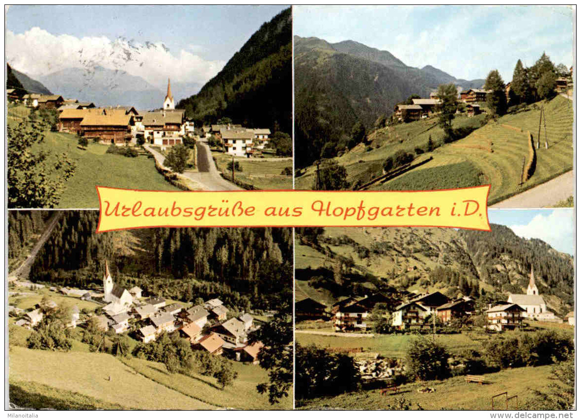 Urlaubsgrüße Aus Hopfgarten In Defereggen - 4 Bilder (9961/2) - Defereggental