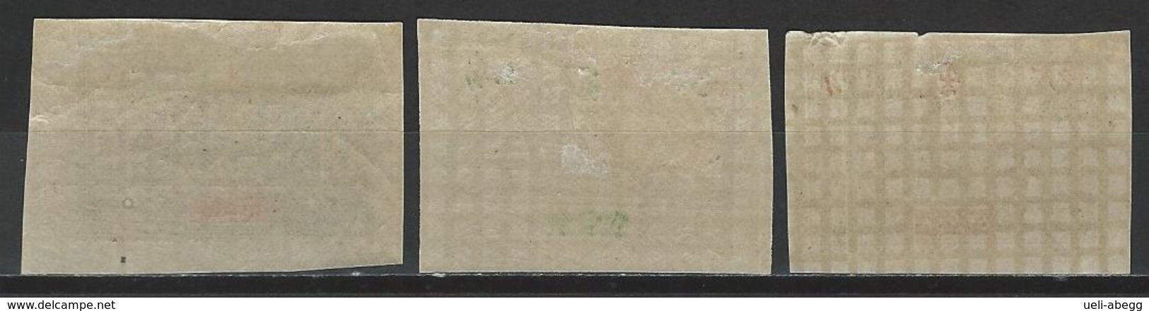 Obock Yv. 47-49, Mi 39-41 * - Unused Stamps