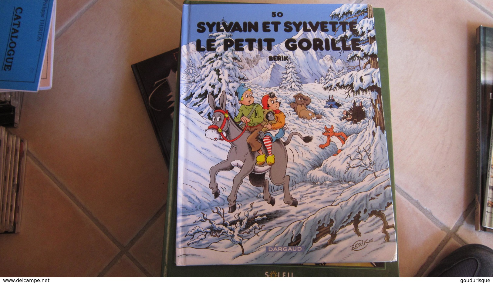 EO SYLVAIN ET SYLVETTE T50 LE PETIT GORILLE  BERIK  LE LOMBARD - Sylvain Et Sylvette