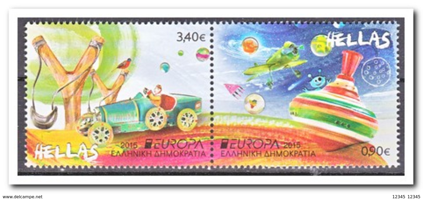Griekenland 2015, Postfris MNH, Europe, Cept, Toys - Unused Stamps