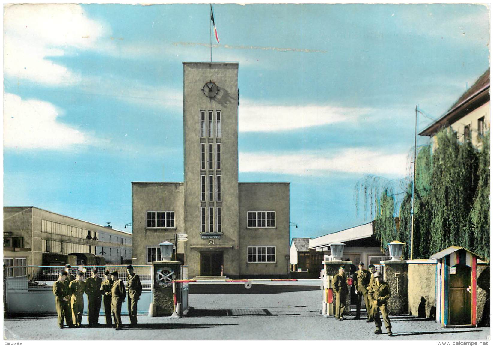 Caserne Militaire Française à OFFENBURG - Guerre 1939-45