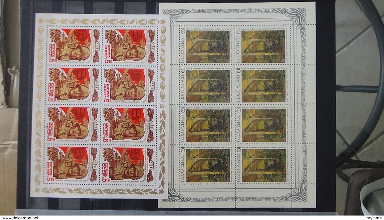 Belle collection de timbres et blocs ** tous pays dont URSS. A saisir !!! Port offert pour 50 euros d'achat.