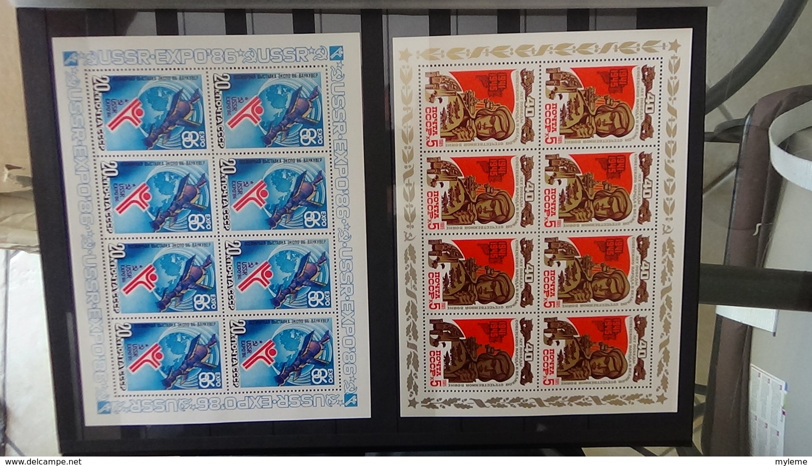 Belle collection de timbres et blocs ** tous pays dont URSS. A saisir !!! Port offert pour 50 euros d'achat.