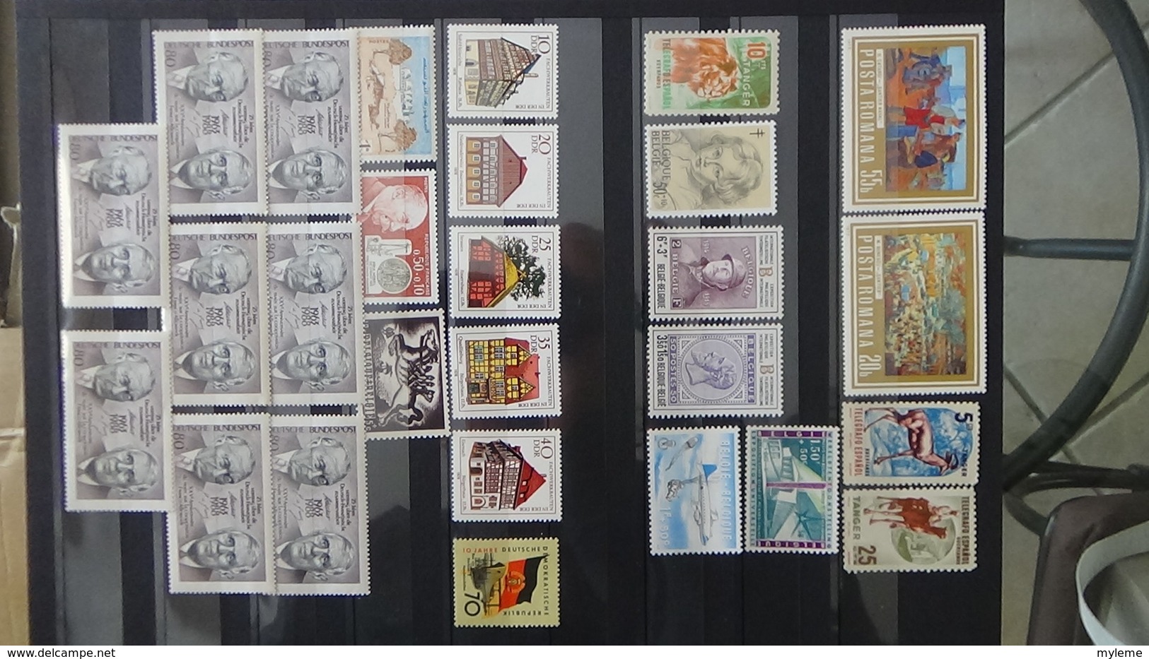 Belle collection de timbres et blocs ** tous pays dont URSS. A saisir !!! Port offert pour 50 euros d'achat.