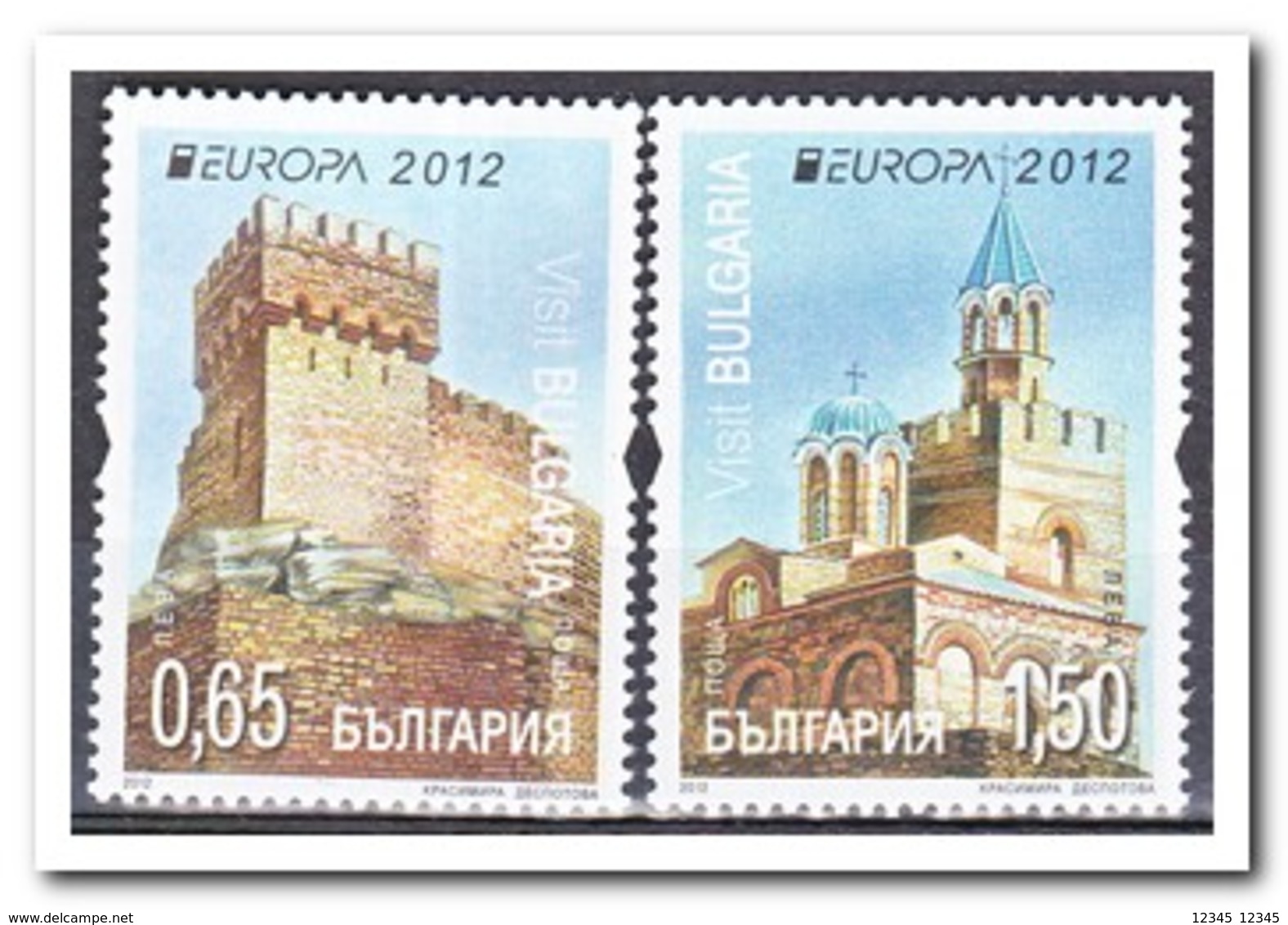 Bulgarije 2012, Postfris MNH, Europe, Cept, Castle - Ongebruikt