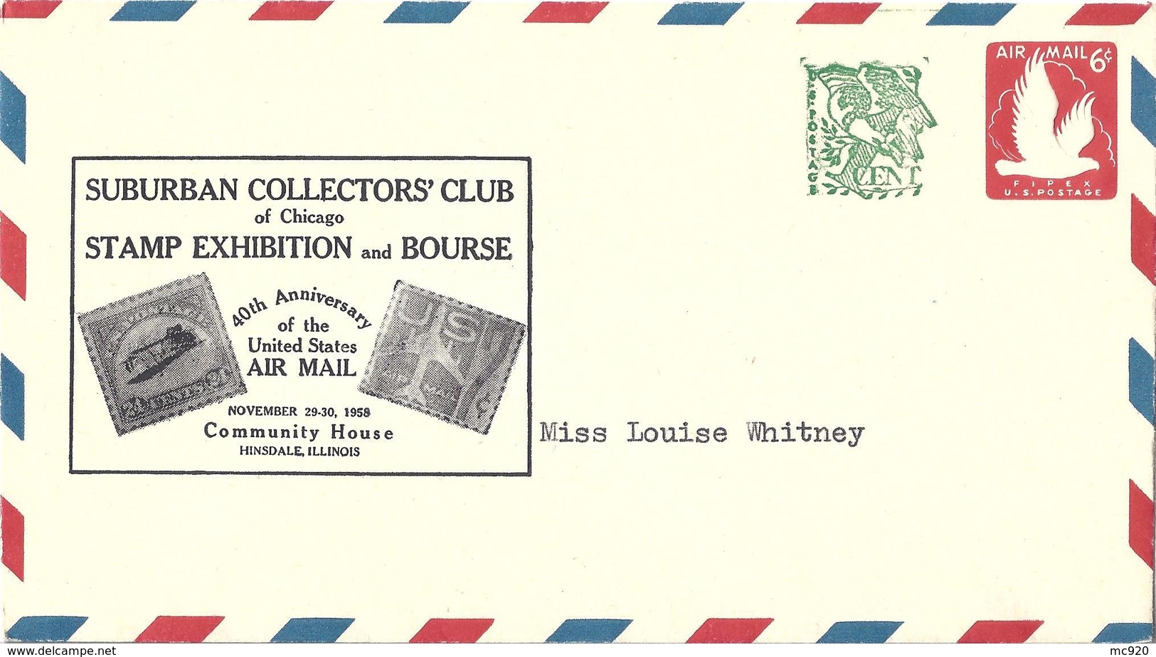 Etats Unis United States Entier Postal, Ganzsachen, Postal Stationery Enveloppe Umschläge - 1941-60