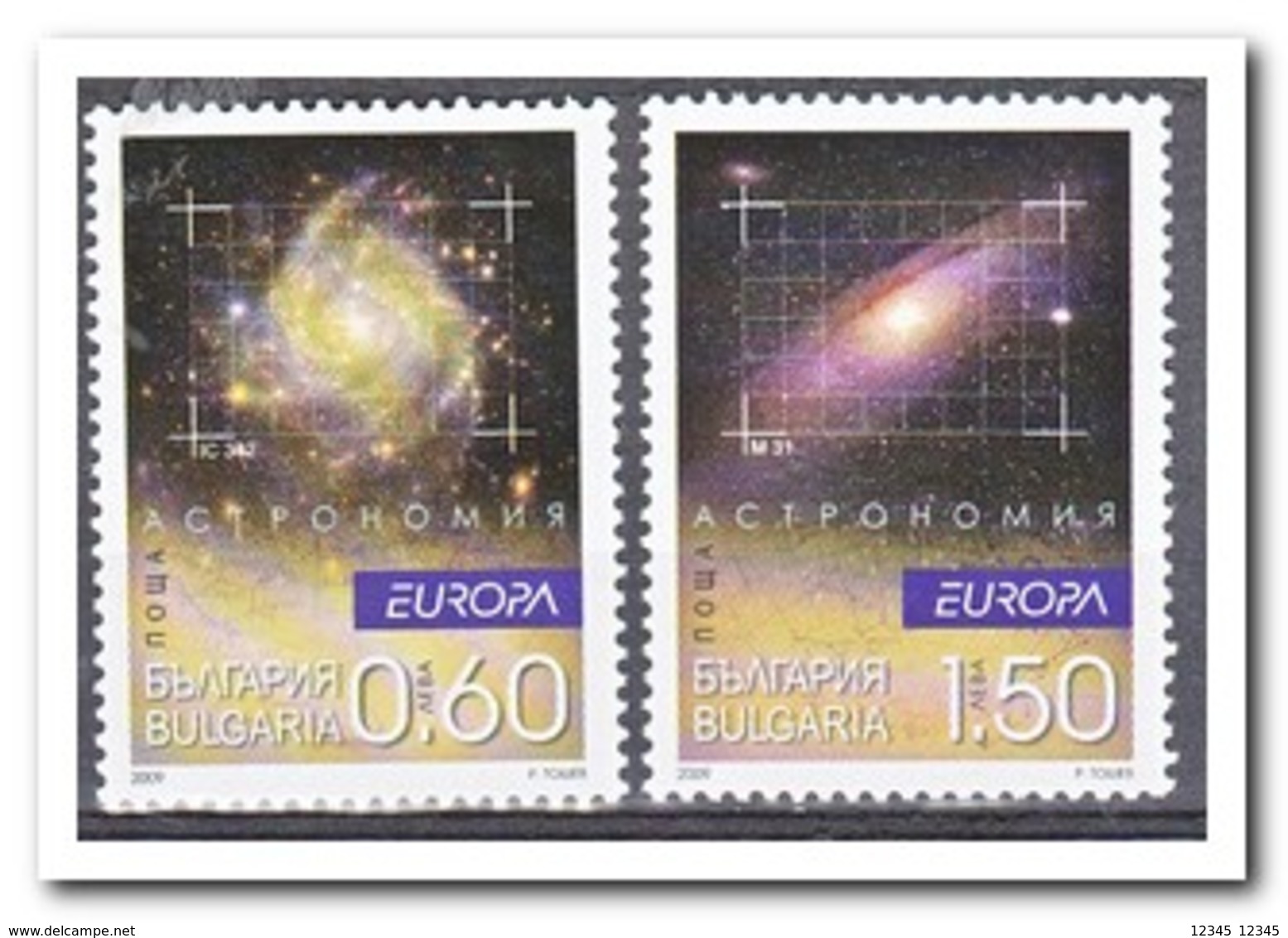 Bulgarije 2009, Postfris MNH, Europe, Cept, Astronomie ( Small ) - Ongebruikt