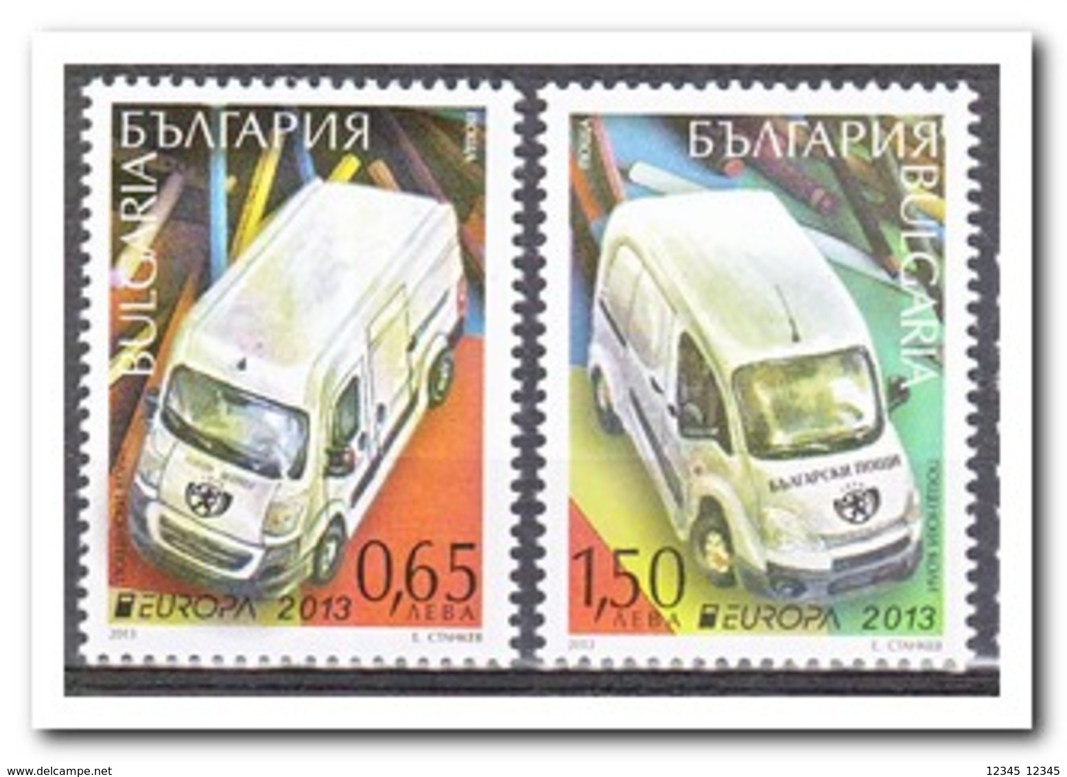 Bulgarije 2013, Postfris MNH, Europe, Cept, Transport - Ongebruikt