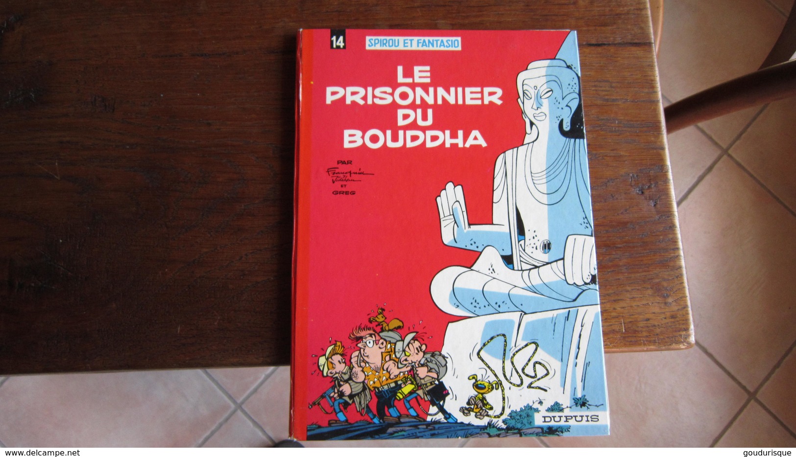 SPIROU N°14 LE PRISONNIER DE BOUDDHA DOS ROND - Spirou Et Fantasio