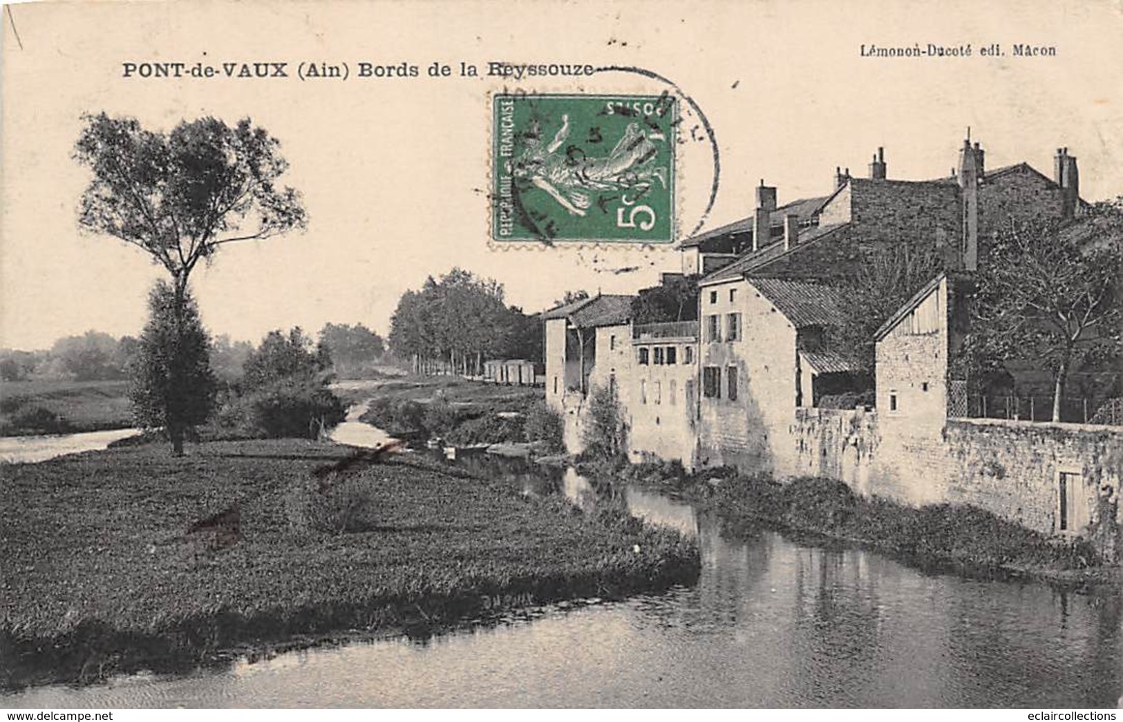 Pont De Vaux       01      Bords De La Reyssouze         (voir Scan) - Pont-de-Vaux