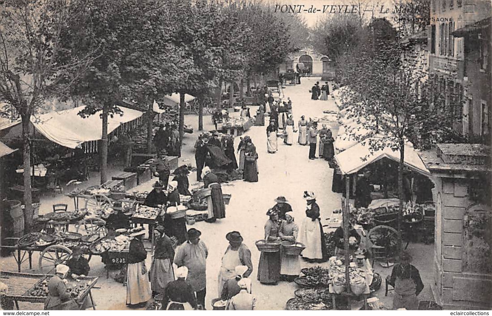 Pont De Veyle      01    Le Marché       (voir Scan) - Non Classificati