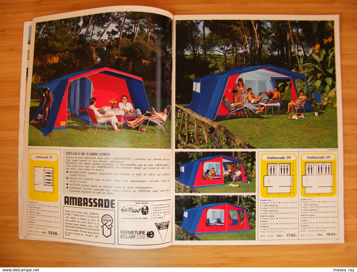 Catalogue Trigano 30 Pages Camping Caravaning Tente Caravane Accessoires - Publicités