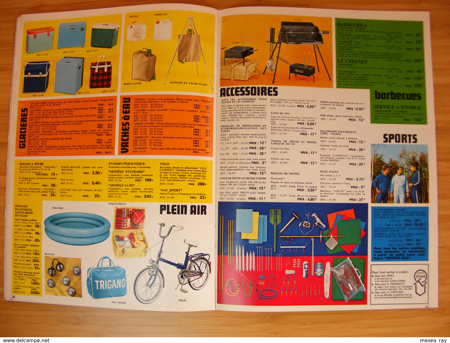 Catalogue Trigano 30 Pages Camping Caravaning Tente Caravane Accessoires - Publicités