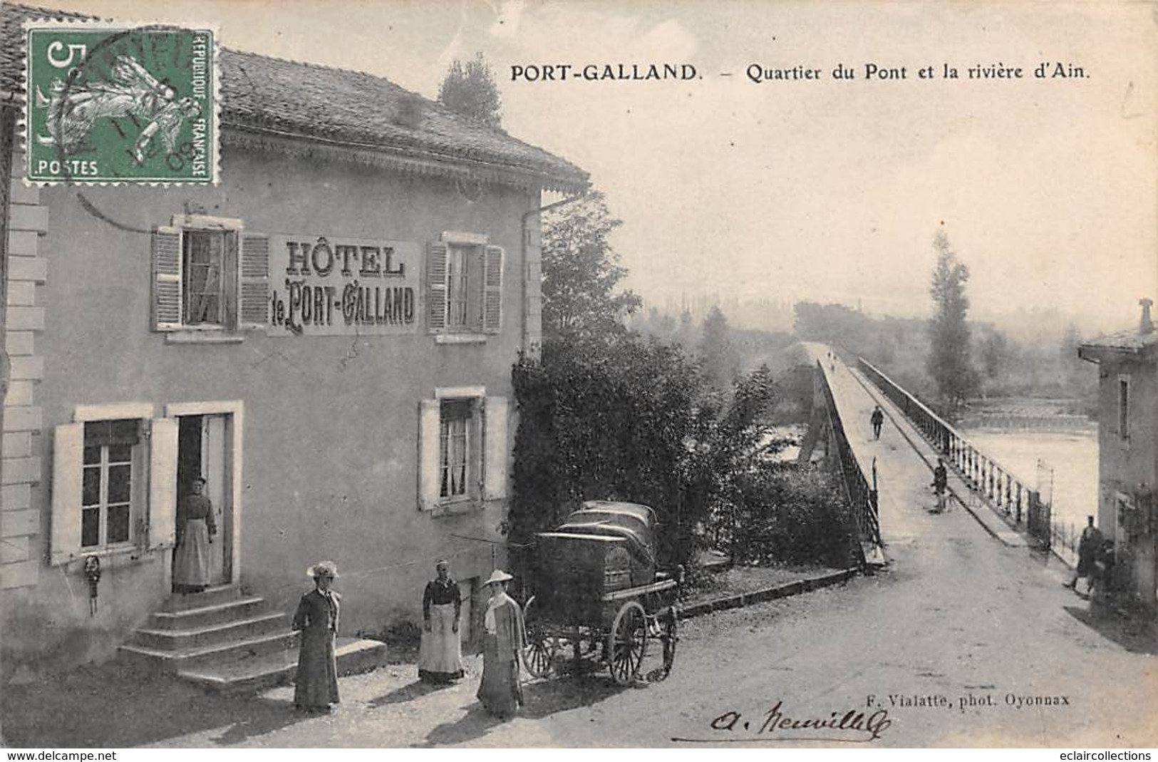 Port Galland     01    Quartier Du Pont. Hôtel    (voir Scan) - Non Classés