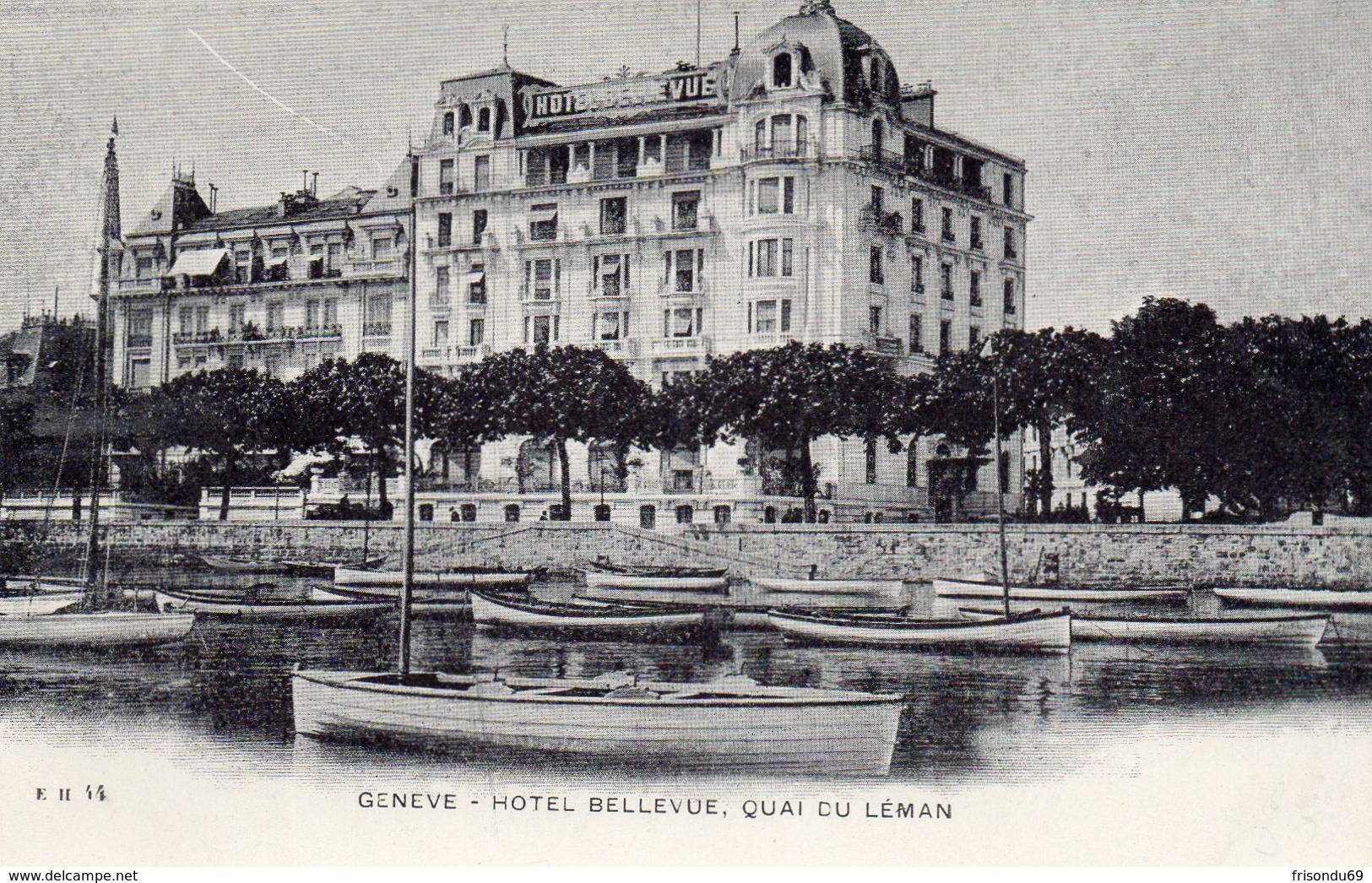 Genève - Hôtel Bellevue , Quai Du Léman . - Bellevue