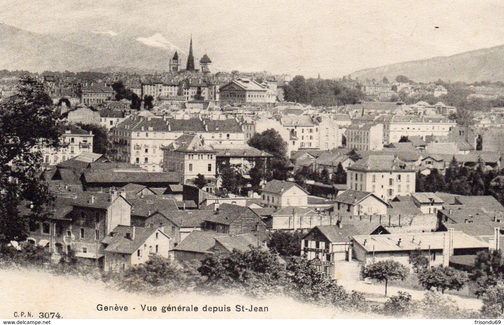 Genève - Vue Générale Depuis St-Jean . - Genève