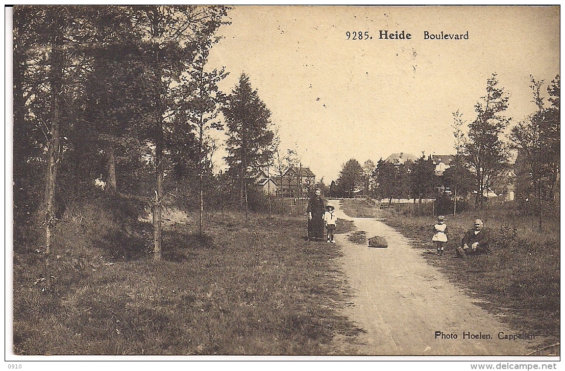 HEIDE-KALMTHOUT-CALMPTHOUT "BOULEVARD"HOELEN N°9285- UITGIFTE 11.2.1925- TYPE 9 - Kalmthout