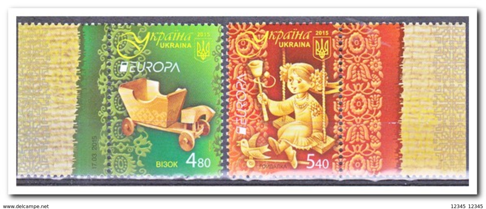 Oekraïne 2015, Postfris MNH, Europe, Cept, Toys - Oekraïne