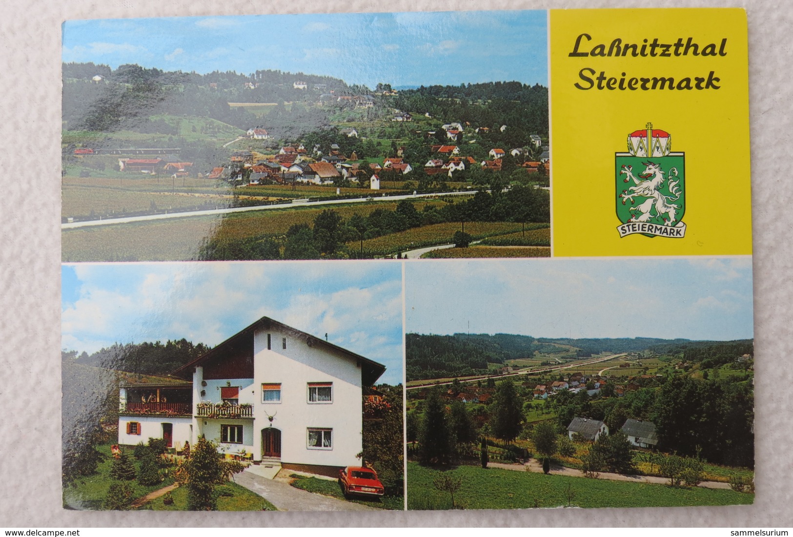 (10/2/14) AK "Laßnitzthal Steiermark" Urlaub Auf Dem Bauernhof Kreutzer, Mehrbildkarte Mit 3 Ansichten - Lassnitzhöne