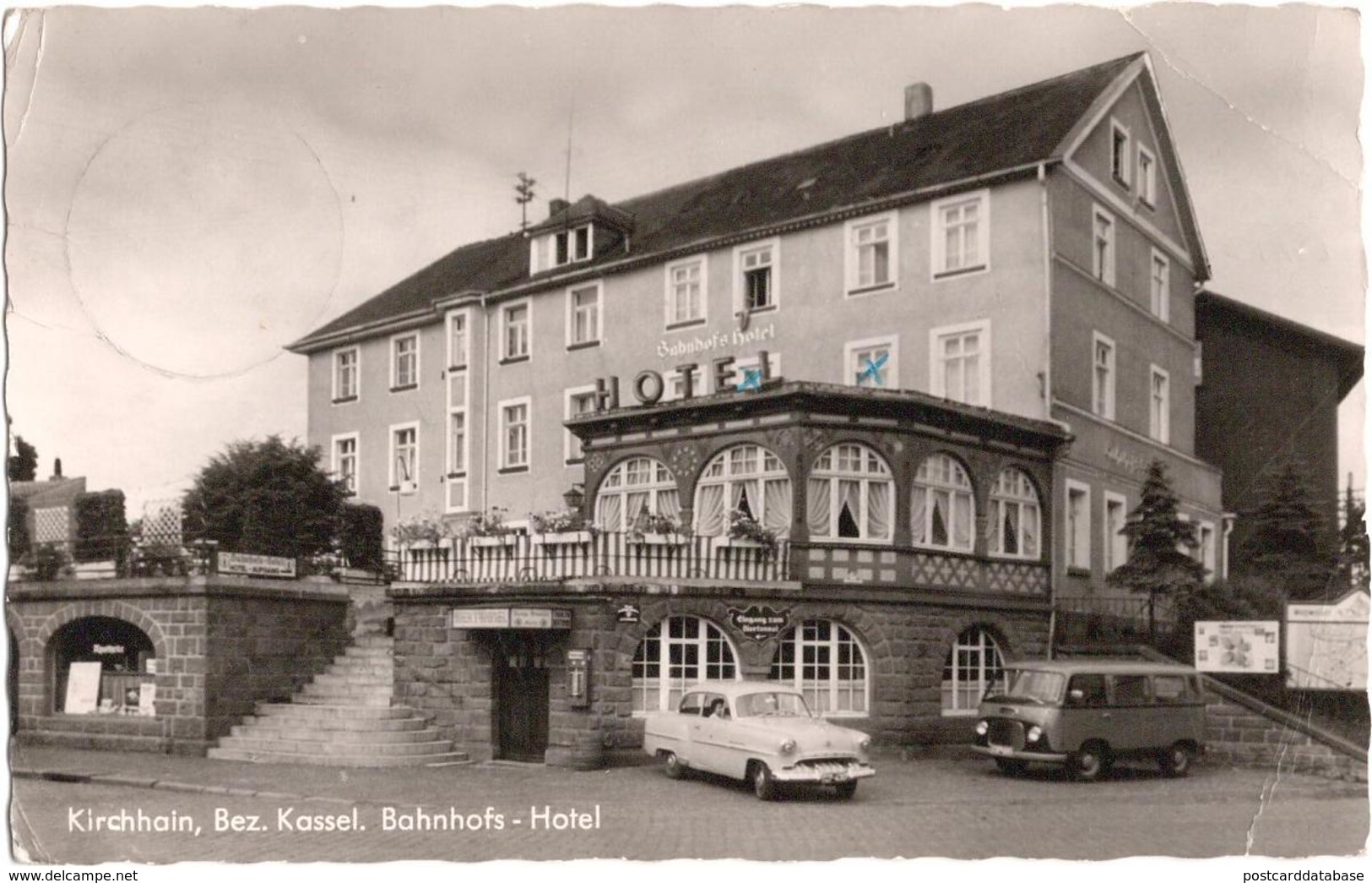 Kirchhain - Bez. Kassel Bahnhofs Hotel - & Hotel, Old Cars - Kirchhain