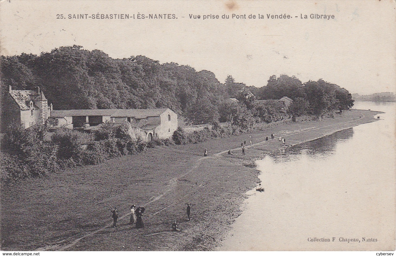 SAINT-SEBASTIEN-lès-NANTES - Vue Prise Du Pont De La Vendée - La Gibraye - Anim - Saint-Sébastien-sur-Loire