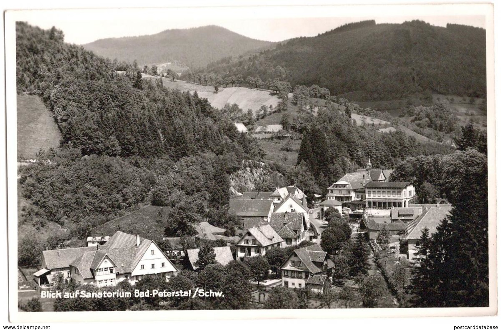 Blick Auf Sanatorium, Bad Peterstal - Bad Peterstal-Griesbach