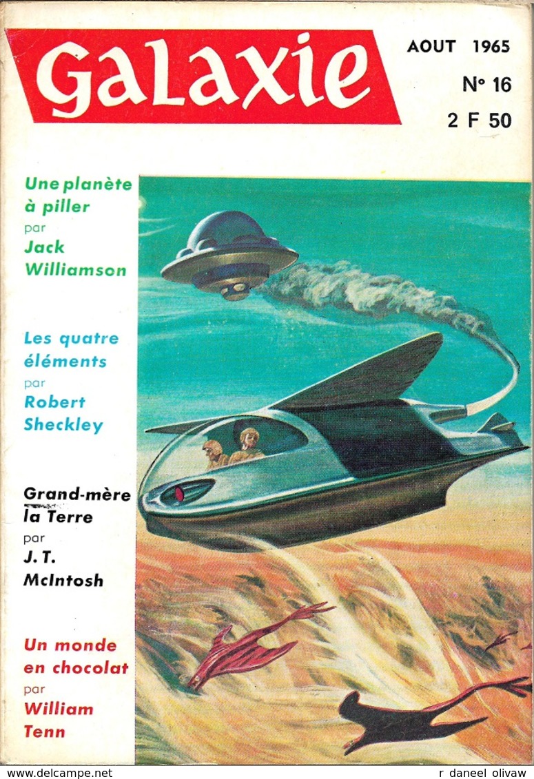 Galaxie N° 16, Août 1965 (TBE) - Opta