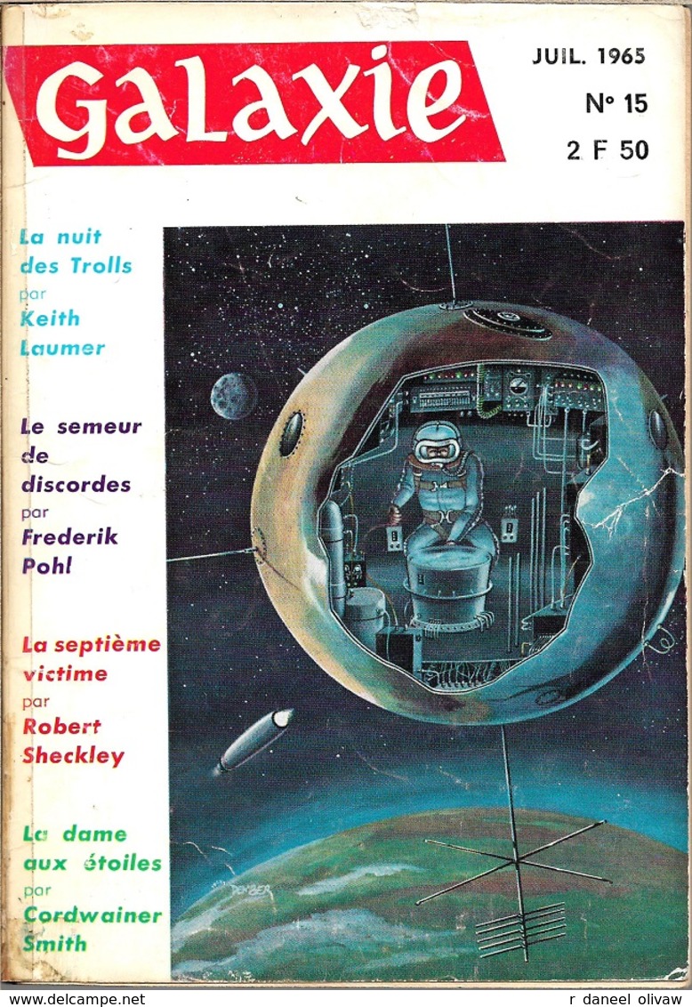 Galaxie N° 15, Juillet 1965 (BE+) - Opta