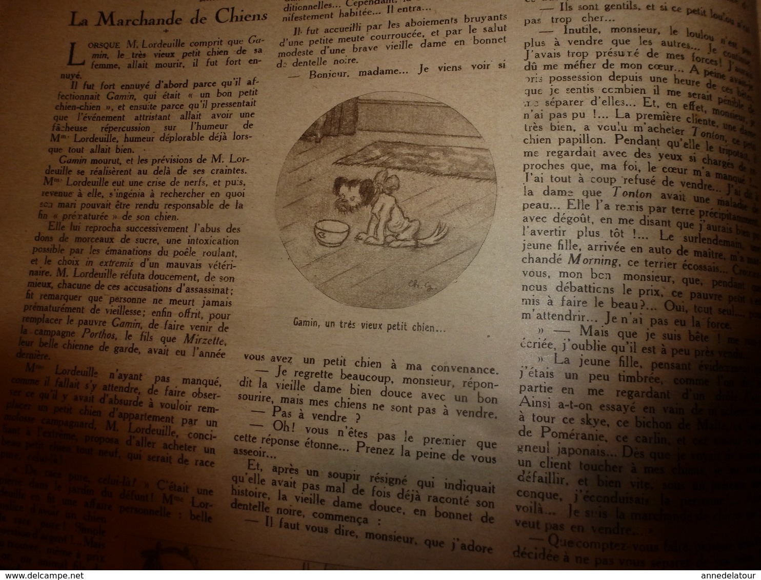 1919  LES ANNALES: Pub L'HIVER en SUISSE; Famille héroîque des GARIBALDI;Chanson NOËL de METZ;L'oeuvre de RENOIR;etc