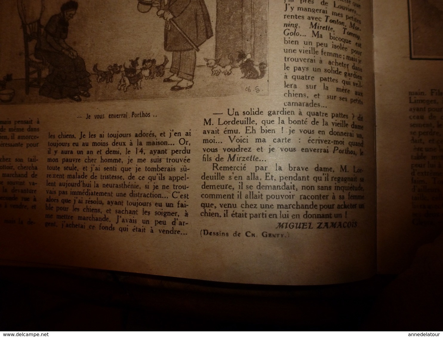 1919  LES ANNALES: Pub L'HIVER en SUISSE; Famille héroîque des GARIBALDI;Chanson NOËL de METZ;L'oeuvre de RENOIR;etc