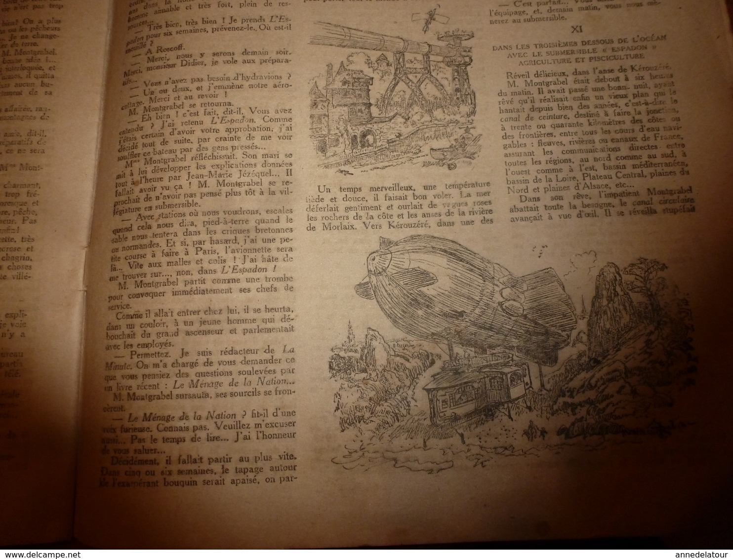 1919  LES ANNALES: Pub L'HIVER en SUISSE; Famille héroîque des GARIBALDI;Chanson NOËL de METZ;L'oeuvre de RENOIR;etc