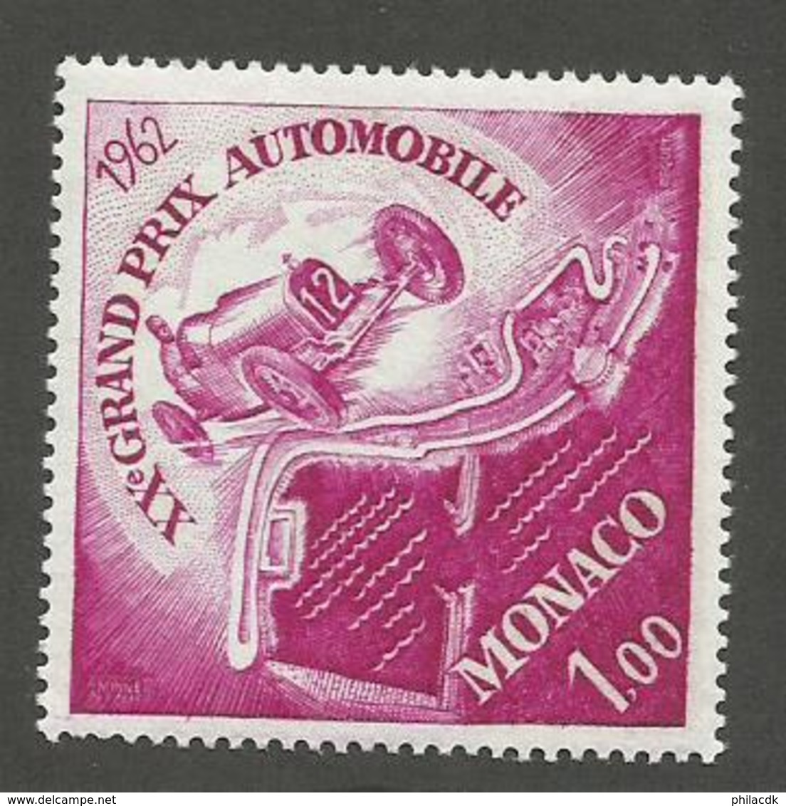 MONACO - N°YT 574 NEUF** LUXE SANS CHARNIERE - COTE YT : 2.20€ - 1962 - Neufs