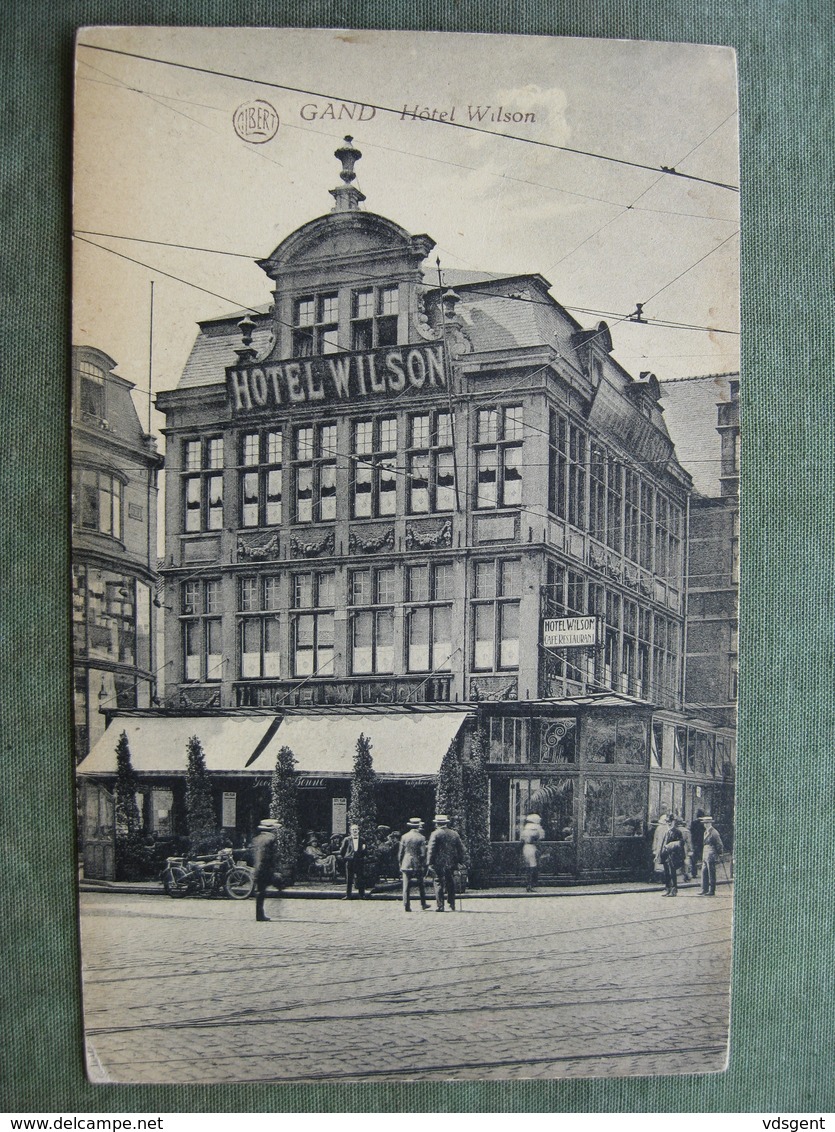 GENT - HOTEL WILSON ( Scan Recto/verso ) - Gent