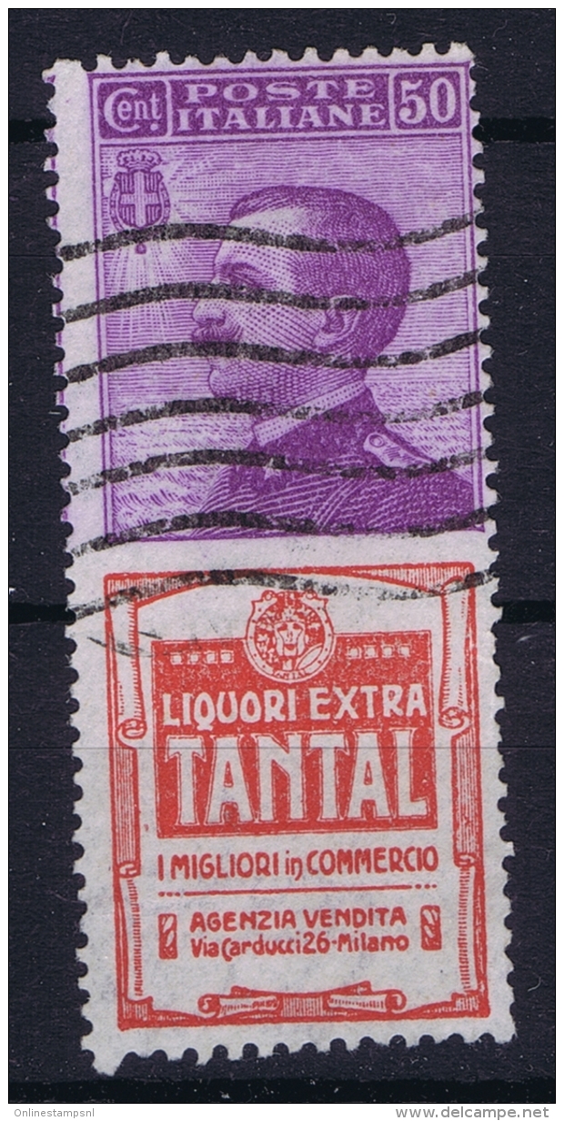 Italy: Sa 18  Obl./Gestempelt/used - Publicity