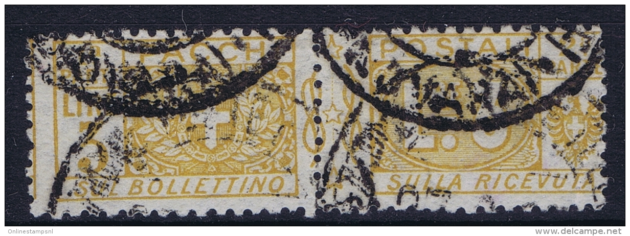 Italy: Sa 14 Obl./Gestempelt/used   1914 - Paketmarken