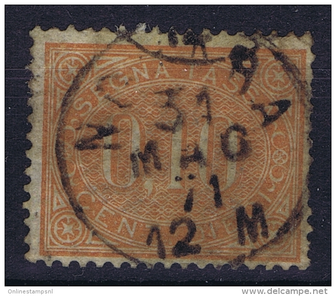 Italy: Sa 2 Mi Nr 2 Obl./Gestempelt/used   1869 - Strafport