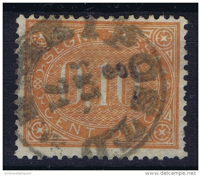 Italy: Sa 2 Mi Nr 2 Obl./Gestempelt/used   1869 - Strafport