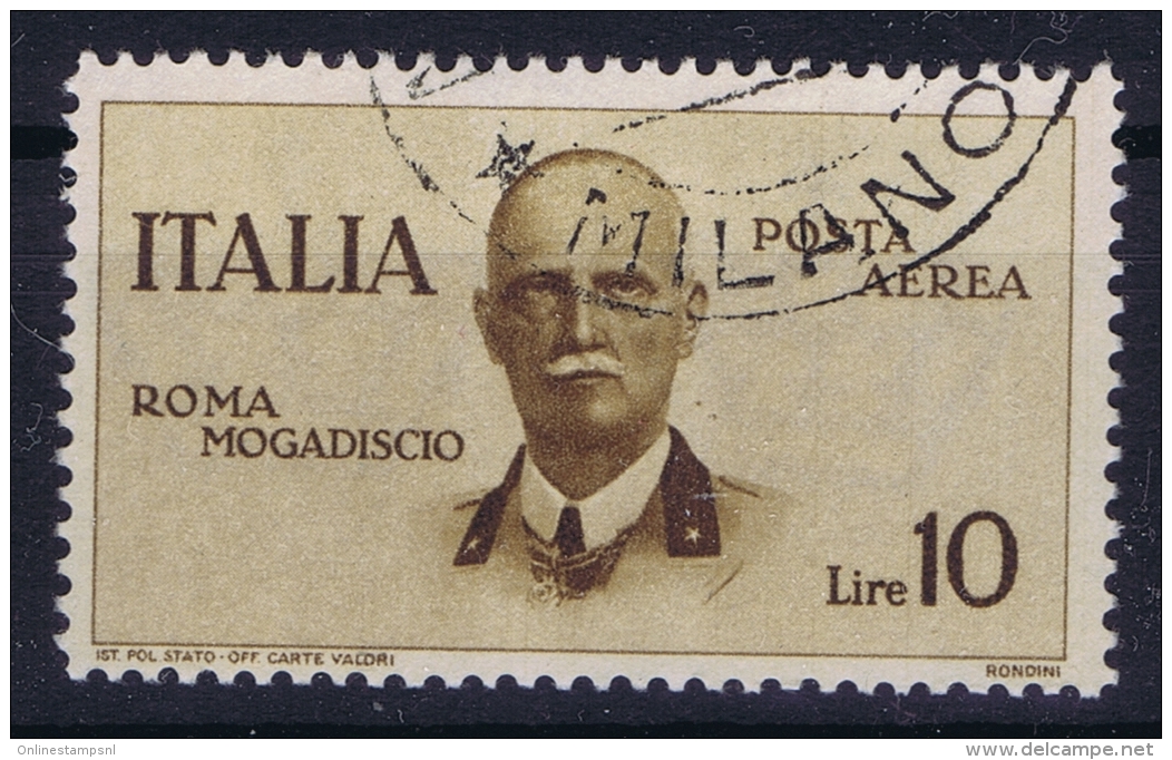 Italy: Sa Nr  88 Mi Nr 519  Obl./Gestempelt/used - Airmail