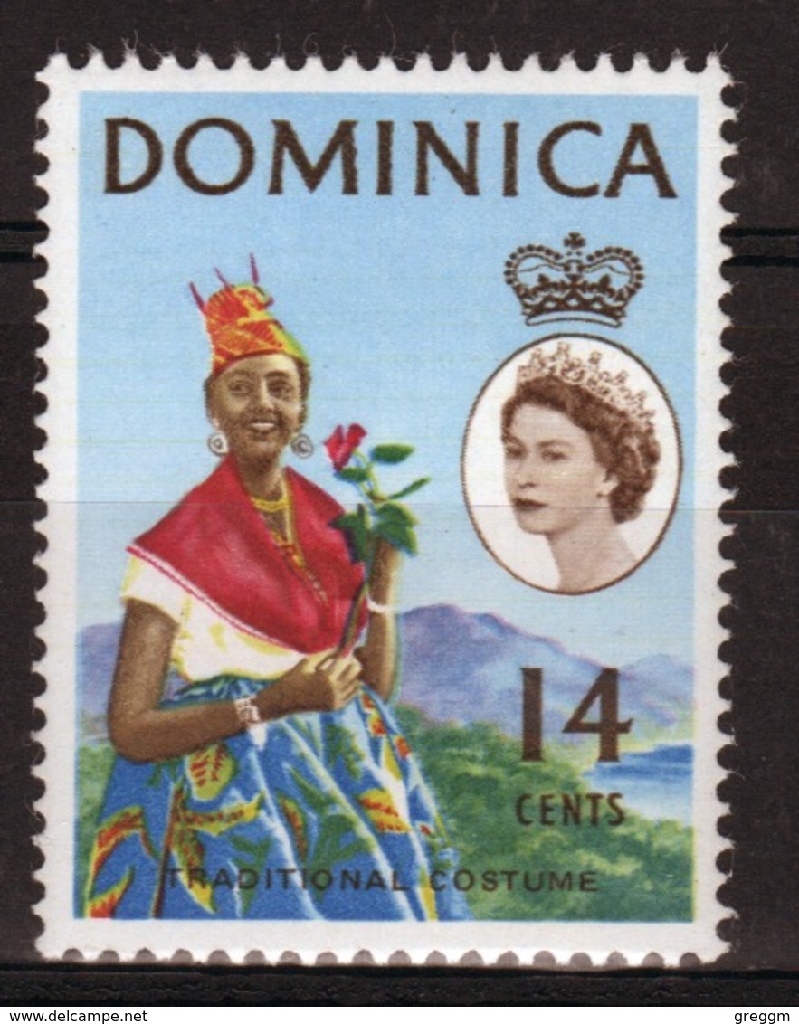 Dominica 14 Cent Definitive Stamp From The 1963 Set. - Dominica (...-1978)