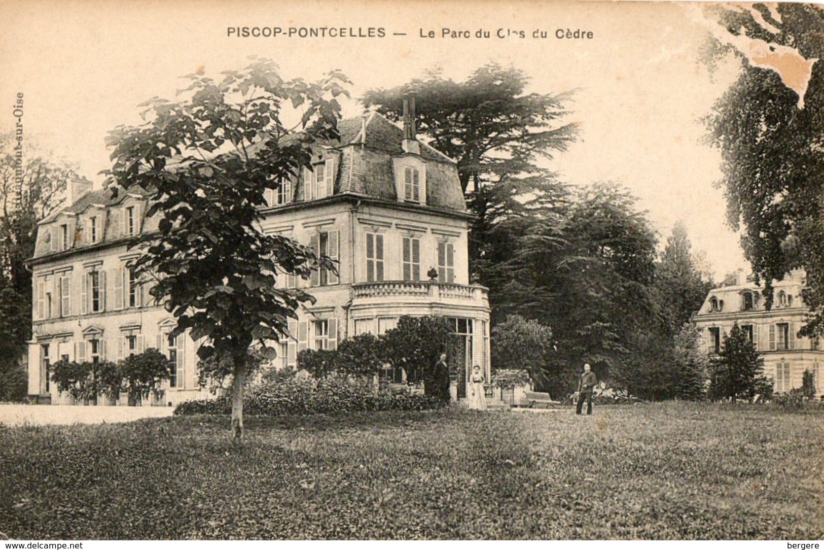 95. CPA.  PISCOP PONTCELLES. Le Parc Du Clos Des Cédres. - Pontcelles