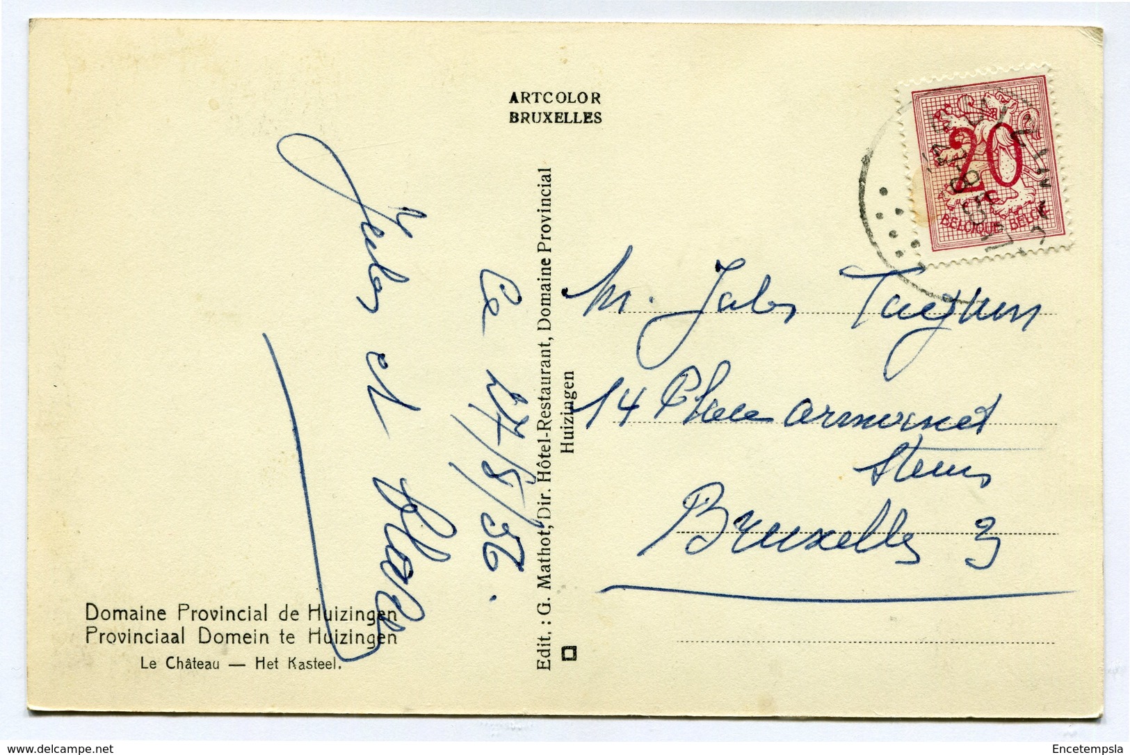 CPA - Carte Postale - Belgique - Huizingen - Domaine Provincial De Huizingen (CP3206) - Beersel