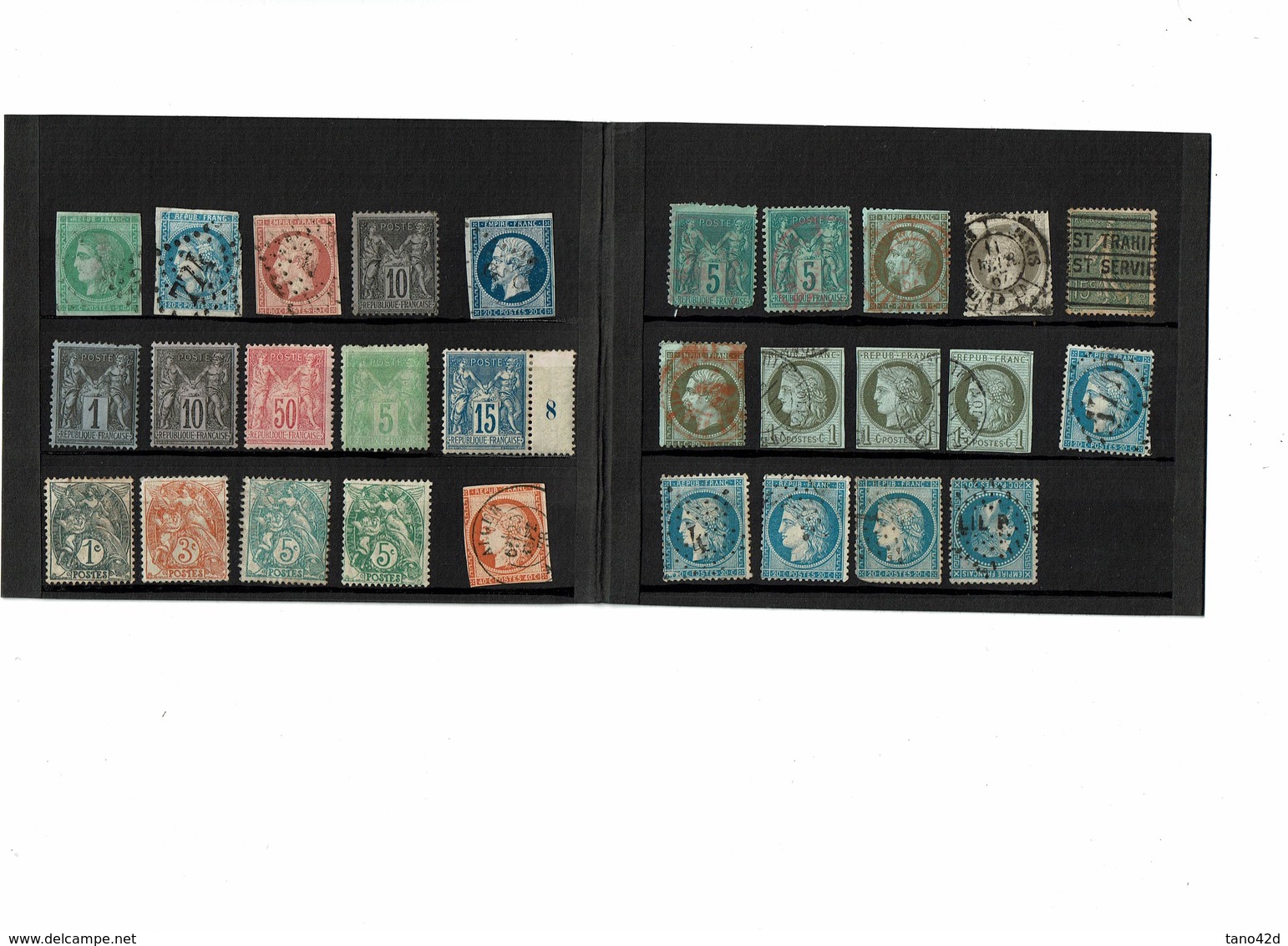 LCA4 - GROS VRAC TIMBRES DE FRANCE TOUTES EPOQUES ET TOUS ETATS A ETUDIER - Lots & Kiloware (mixtures) - Max. 999 Stamps