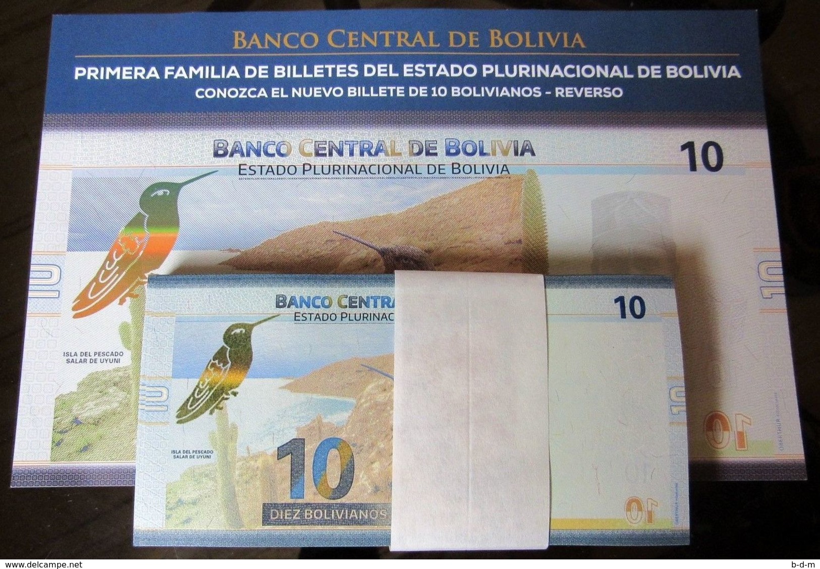 Bolivia 10 Bolivianos 2018 Pick New Design SC UNC - Bolivia
