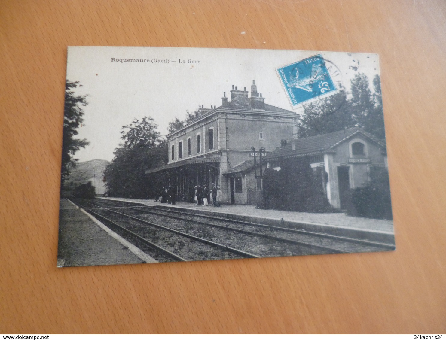 CPA 30 Gard Roquemaure La Gare  TBE - Roquemaure