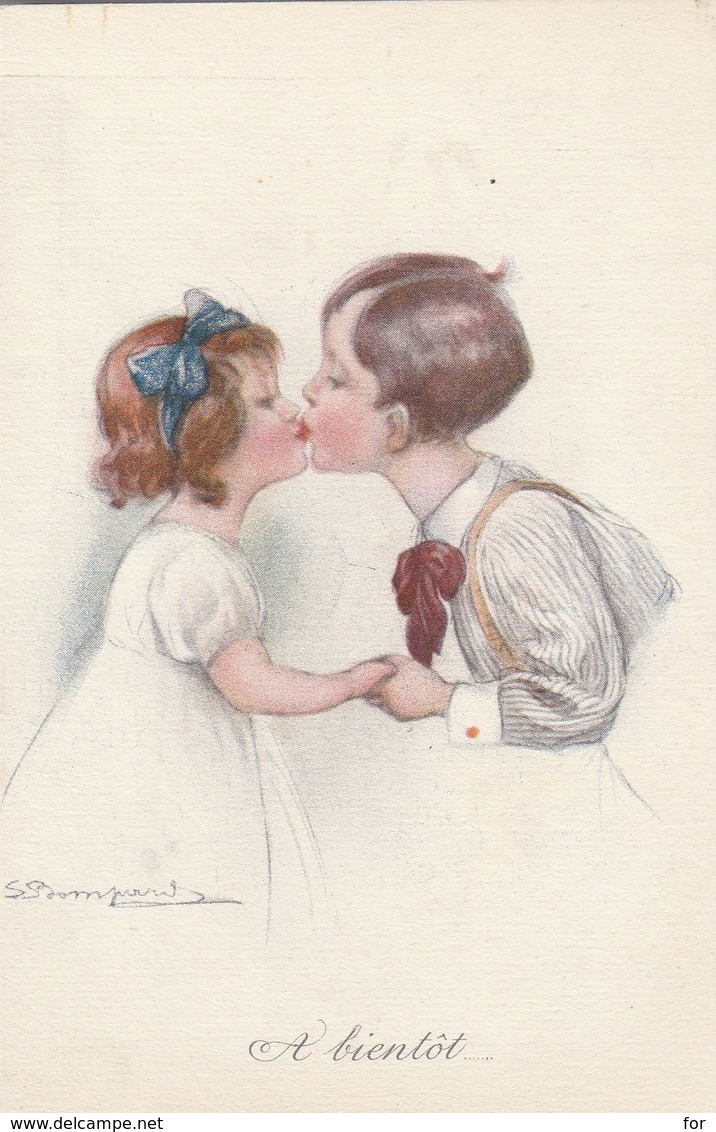 Illustrateur : S. BOMPARD : ( à Bientot ) Enfants - Bompard, S.