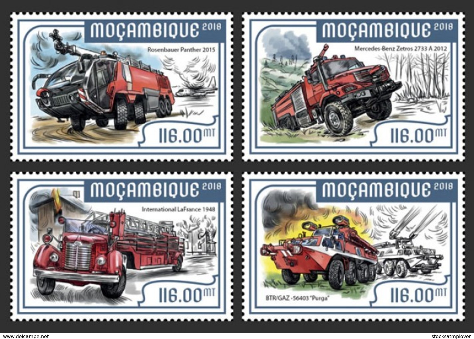 Mozambique  2018   Fire Engine S201804 - Mozambique