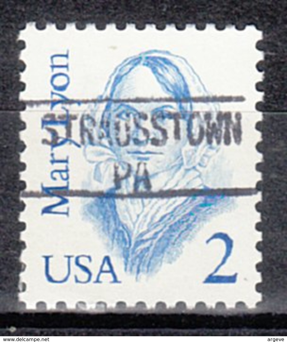 USA Precancel Vorausentwertung Preo, Locals Pennsylvania, Strausstown 895 - Precancels