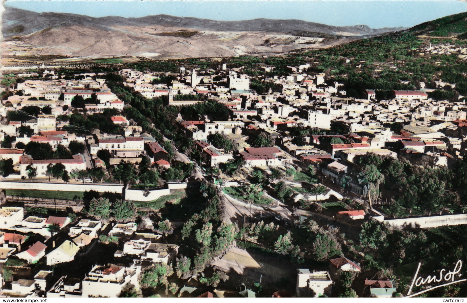 AFRIQUE DU NORD,africa,ALGERIE,TLEMCEN,oranie,maghreb,prés Maroc,vue Aerienne - Tlemcen