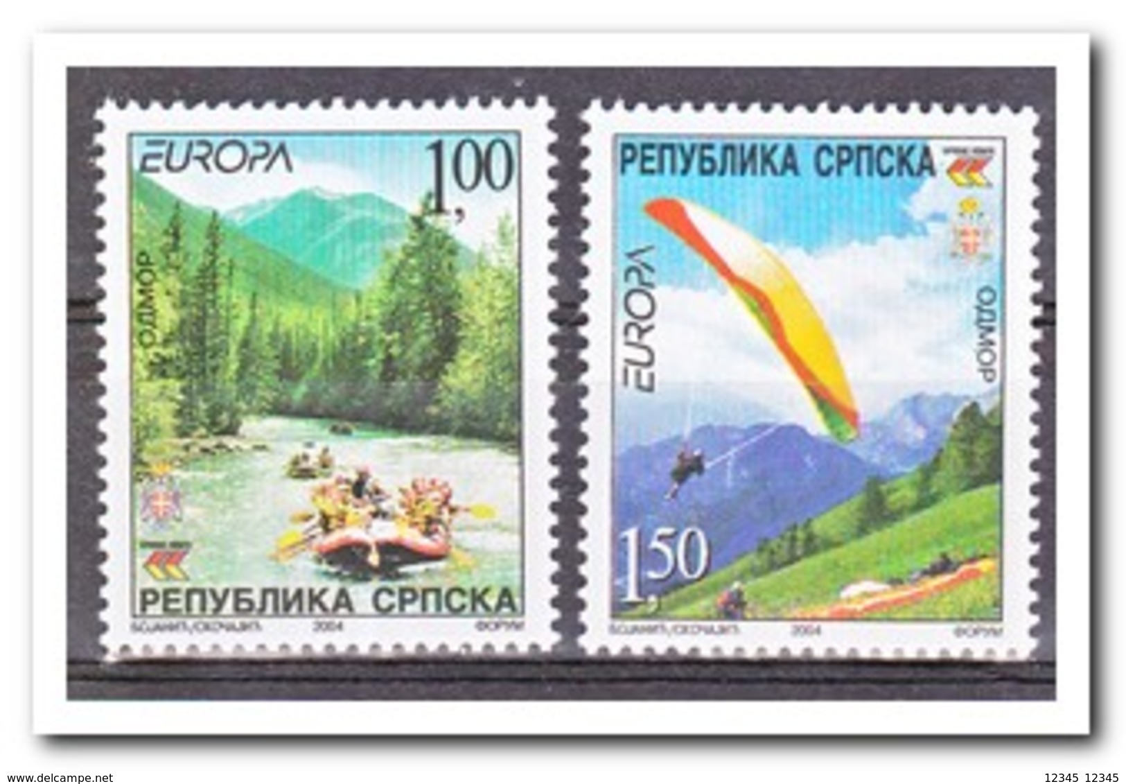 Servië 2004, Postfris MNH, Europe, Cept, Nature - Servië